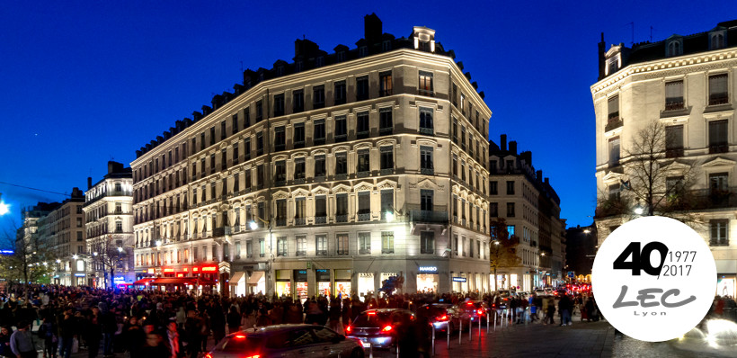 Rue de la République à Lyon, 100 % LED