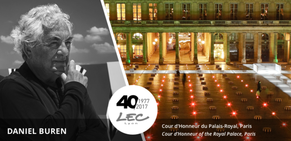 Les Deux Plateaux du Palais-Royal à Paris, une œuvre sublimée par la LED 